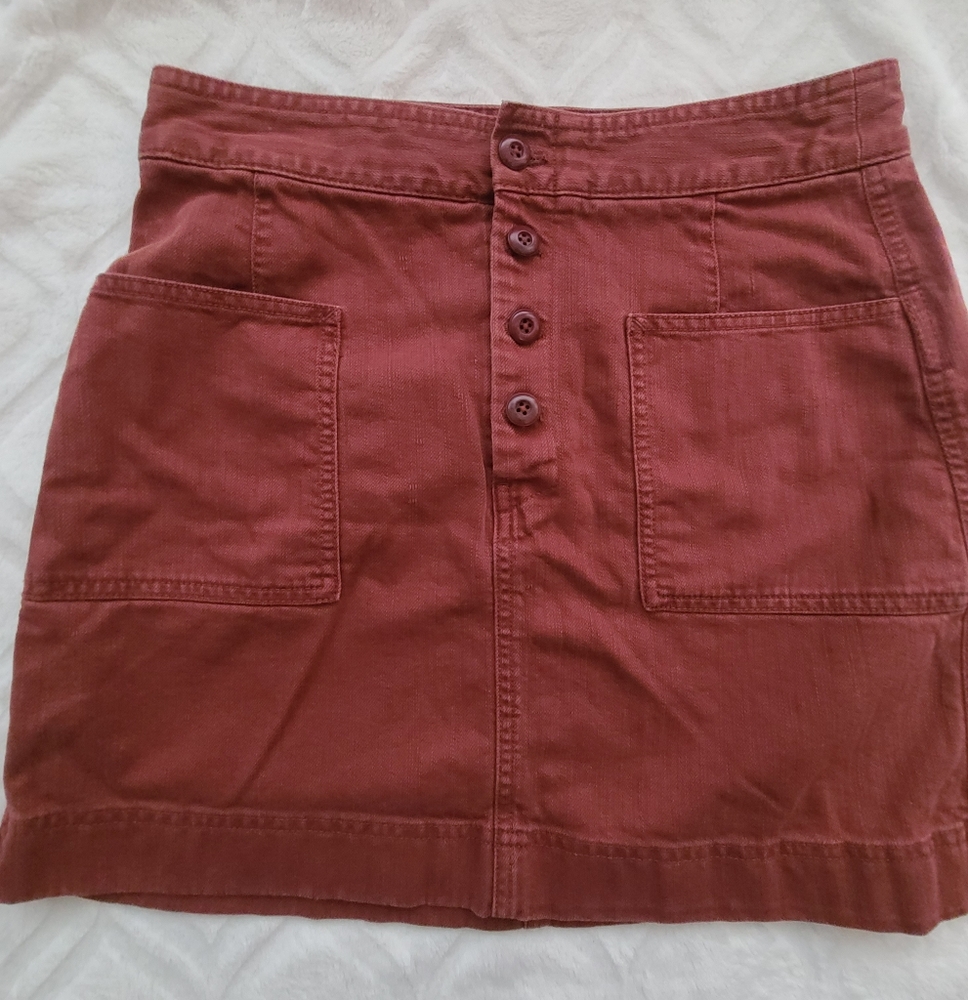 GAP Button-Up Y2K Mini Skirt